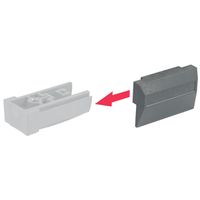 SCHROFF Stapelhilfe/Designelement - STAPELHILFE RAL9006 (4STK)
