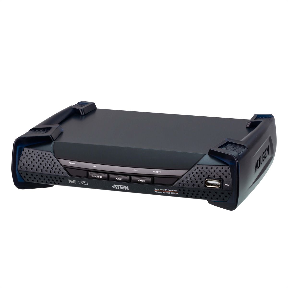 ATEN KE9952R 4K DP KVM over IP Extender mit PoE Receiver