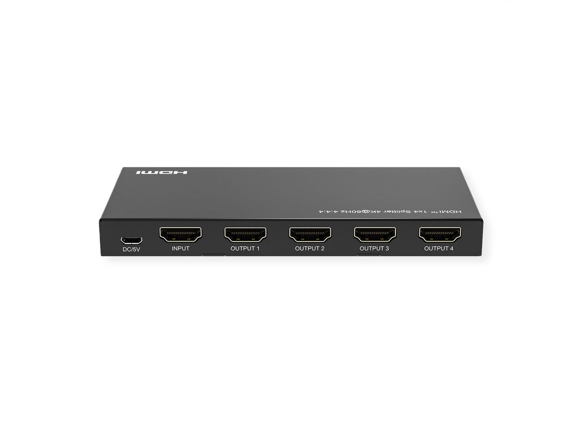 VALUE 4K HDMI Video-Splitter, 4-fach