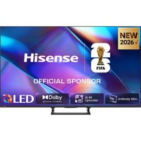 Hisense TV 50A7DS 50", QLED 4K, 60Hz, 350 Nits