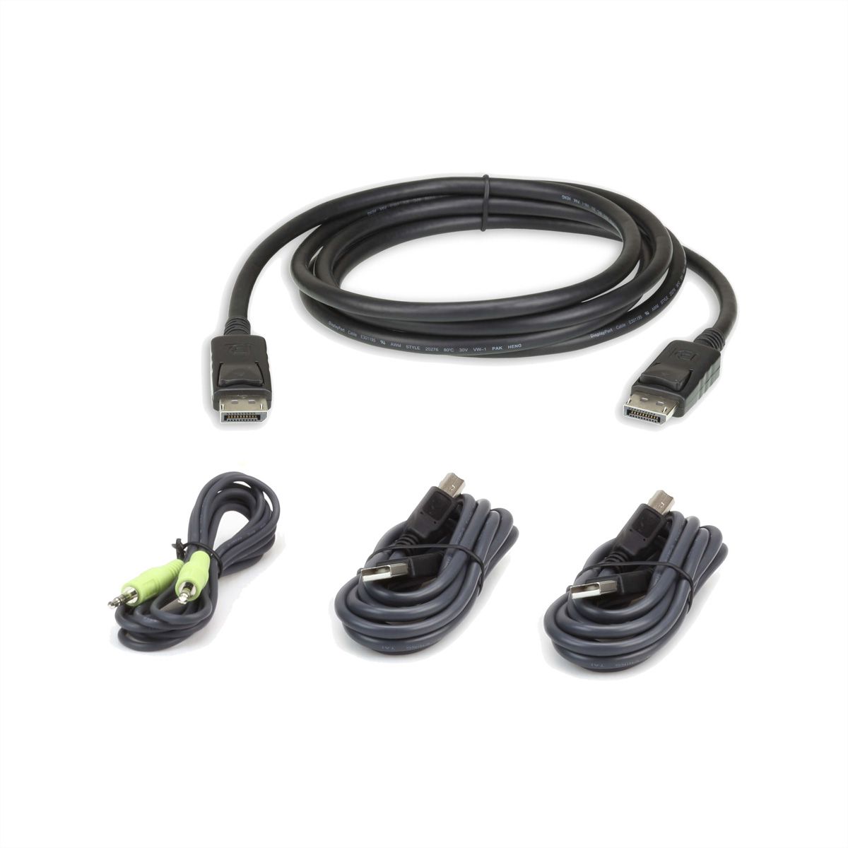ATEN 2L-7D03UDPX4 USB DisplayPort Secure KVM Kabel Set 3M