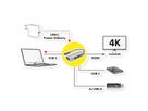 VALUE USB Typ C Dockingstation, HDMI 4K60, 3x USB3.2 Gen1 (1x C + 2x A), 1x PD