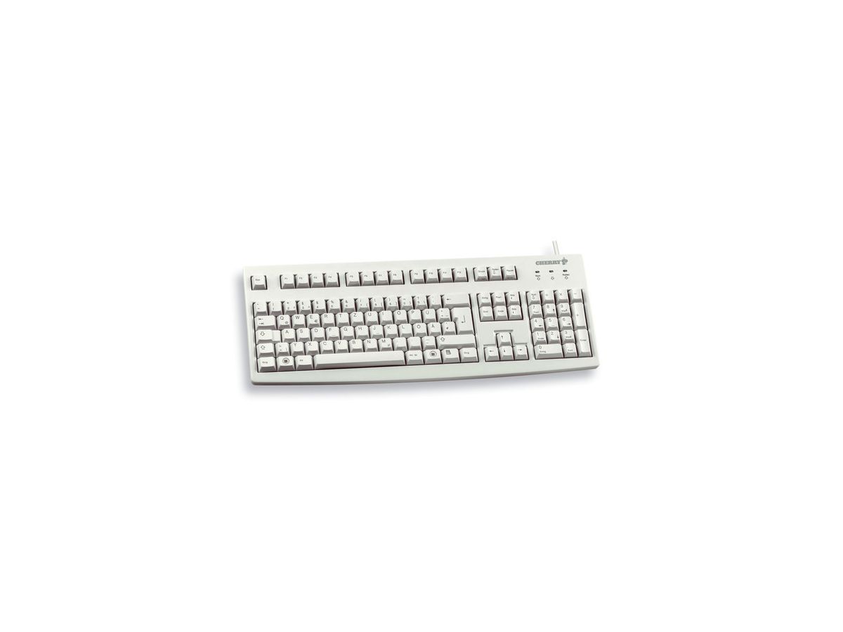 CHERRY G83-6105LUNGB-0 Tastatur USB QWERTY Englisch Grau