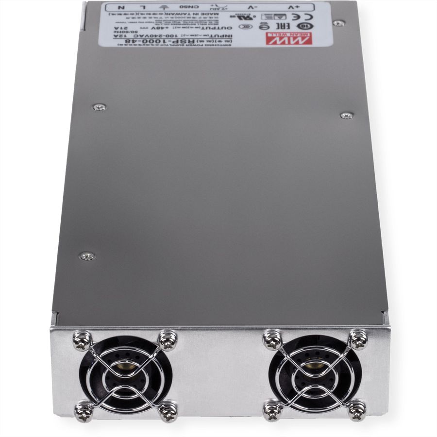 TRENDnet TI-RSP100048 Industrial Power Supply 1000W, 48V DC, 21A AC to DC, PFC Funktion