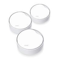 TP-Link DECO X50-PoE(3-PACK) Dual-Band (2,4 GHz/5 GHz) Wi-Fi 6 (802.11ax) Weiß Intern
