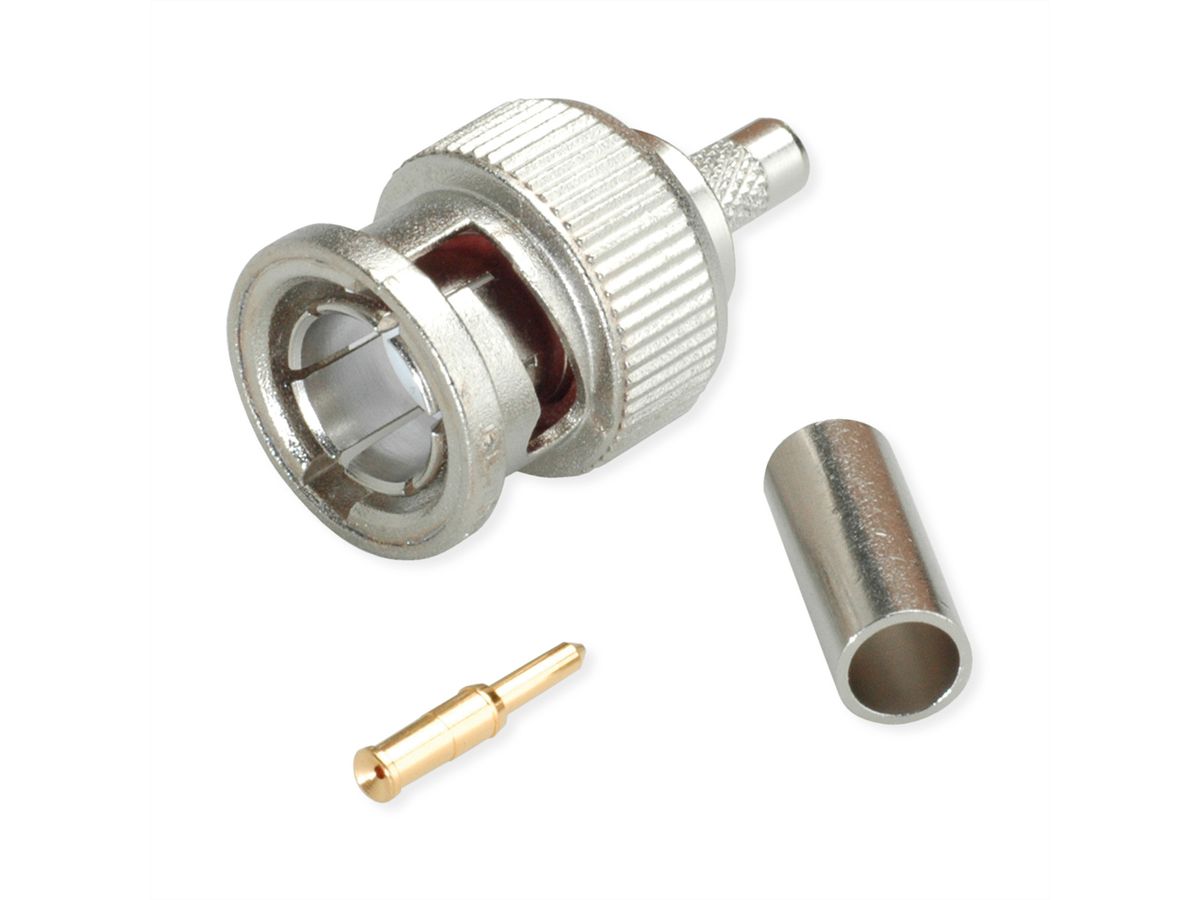 TELEGÄRTNER BNC-Crimpstecker 75 Ohm