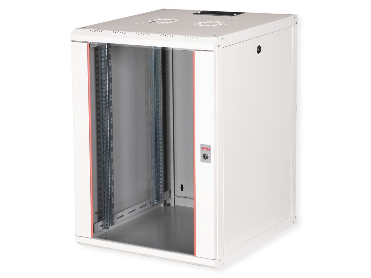 ROLINE 19-Zoll Wandgehäuse Pro 16 HE, 600x600 BxT grau