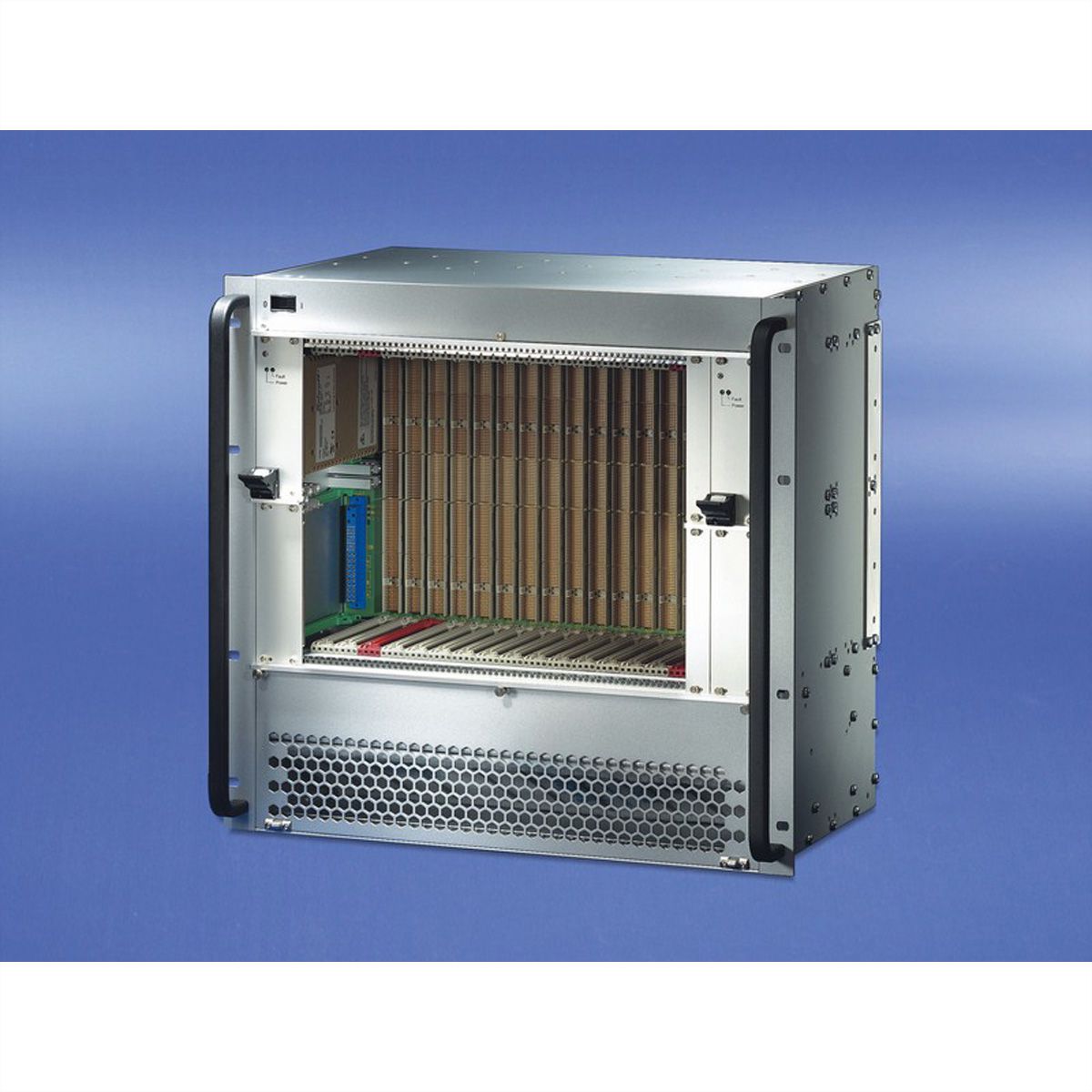 SCHROFF Einschubsystem mit PSB Busplatine 6 HE mit Rear I/O für 19"-Netzgerät - BGTR CPCI 2.16 10HE 2/14SLOT