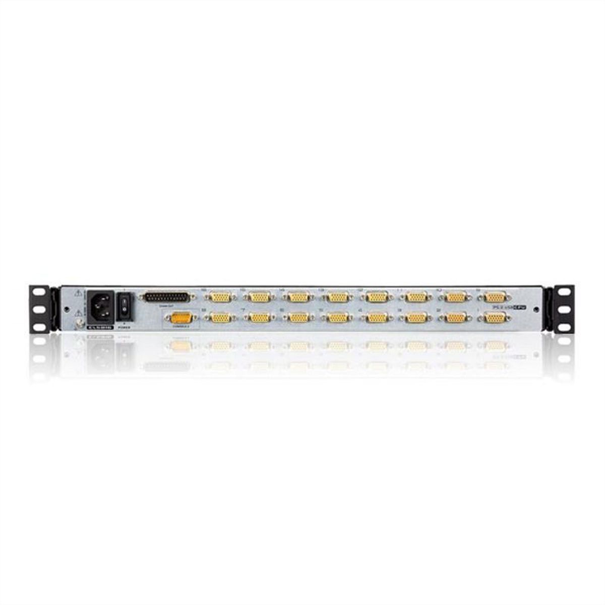 ATEN CL5816N 48cm-LCD KVM Switch USB-PS/2,VGA, 16 Port, UK-Layout