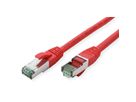 ROLINE RM Patchkabel Kat.6A S/FTP (PiMF), rot, 10 m