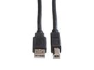 ROLINE USB 2.0 Kabel, Typ A-B, schwarz, 3 m