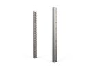 SCHROFF 19"-Winkelprofil mit Universal-Lochung (EIA), AlZn - WINKELPROFIL 19"20HE ALZ(2X)