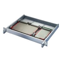 SCHROFF Einbausatz von Europakarten für Steckverbinder EN 60603 - AUSBAUSATZ 1HE F.KART.3/6HE