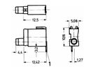 SCHROFF Prüfbuchse x 2 mm - PRUEFBUCHSE 2.0 SINGLE KURZ