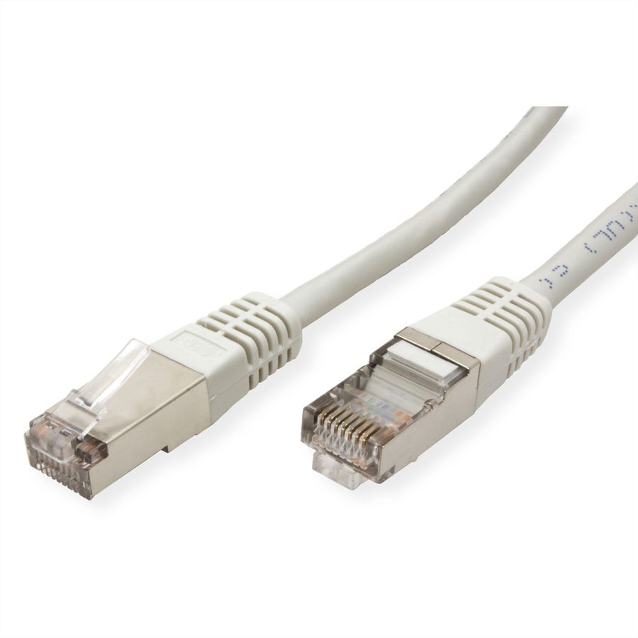 ROLINE Patchkabel Cat.5e (Class D) SF/UTP, grau, 2 m