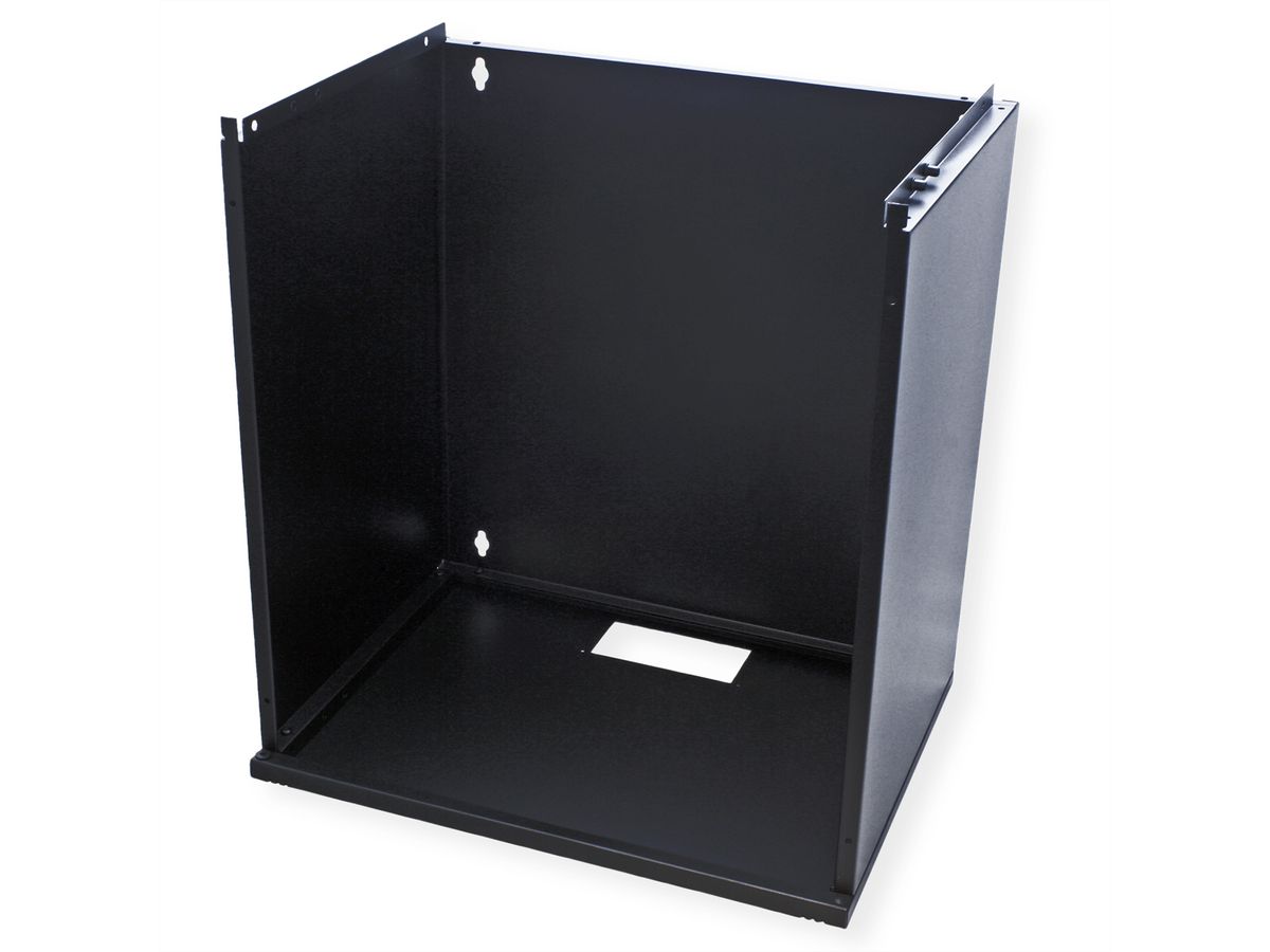 ROLINE 19-Zoll Wandgehäuse Basic 12 HE, 540x400 BxT Bausatz schwarz