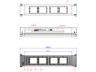 BACHMANN CONFERENCE TOP FRAME Medium Einsatz 4x ABD