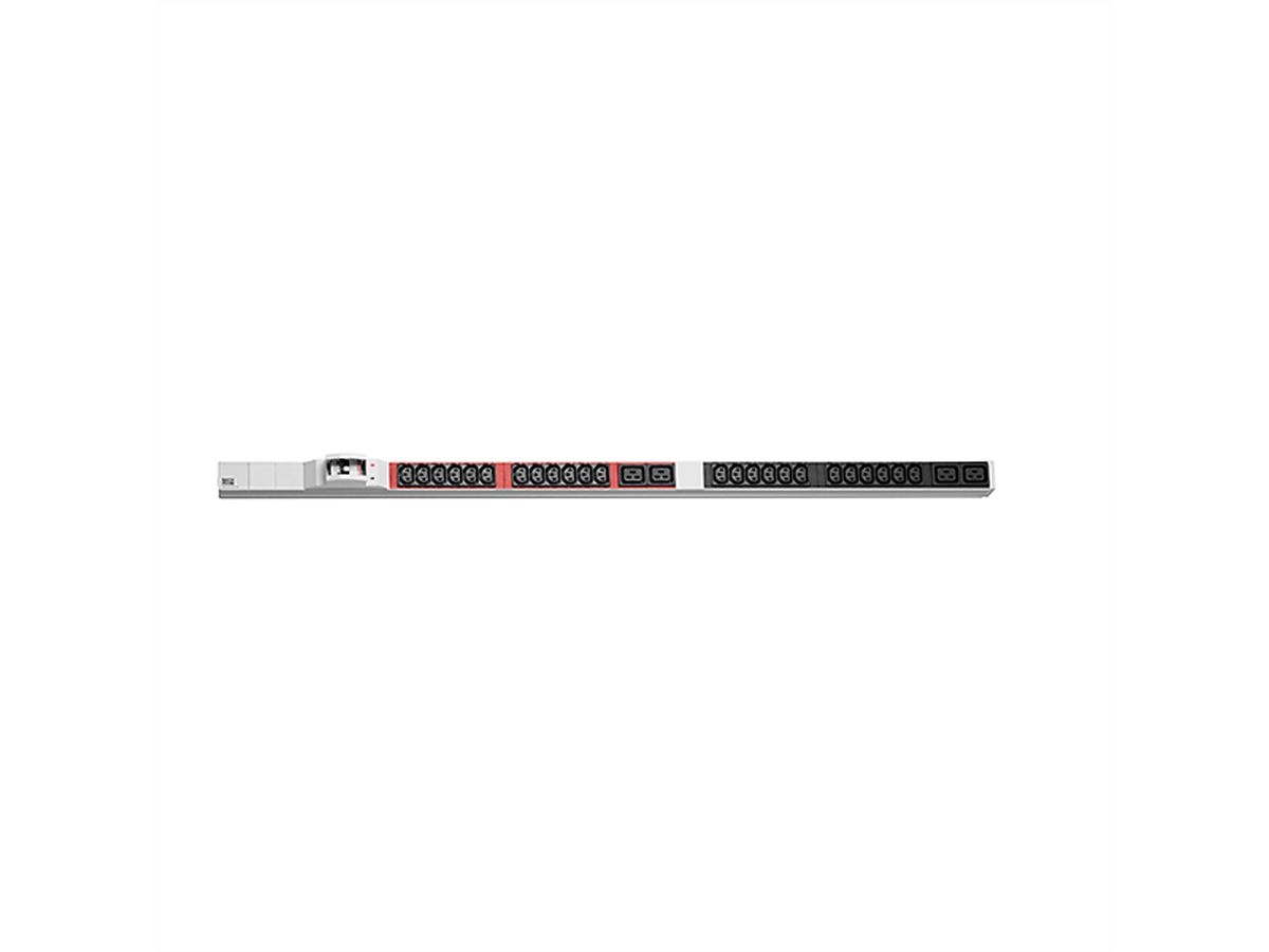 BACHMANN IT PDU ALU 1HE 20xC13 4xC19 2xLS CEE 32A blau