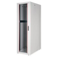 ROLINE 19-Zoll Netzwerkschrank Basic 42 HE, 600x1000 BxT Glastür grau