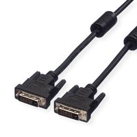 VALUE Monitorkabel DVI, DVI ST-ST, (24+1) dual link, 1 m