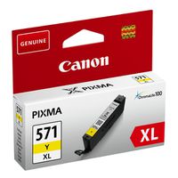 CLI-571XL Y, Tinte yellow, 11ml für PIXMA MG5750, MG5751, MG5752, MG5753, MG6850, MG6851, MG6852