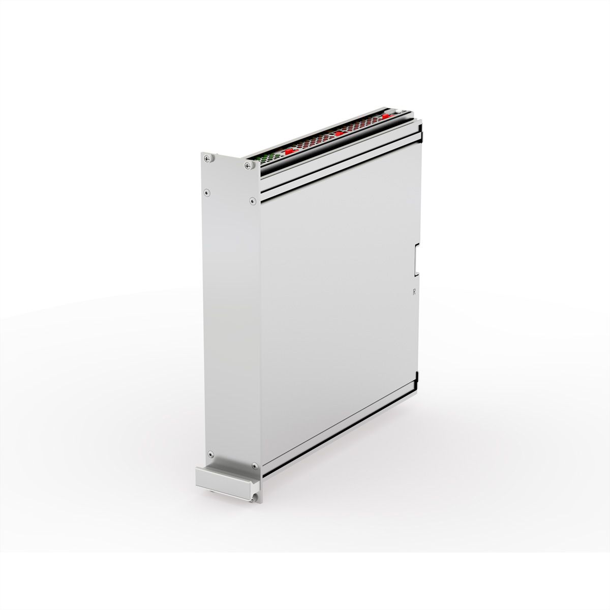 SCHROFF Kassetten PRO 6 HE-Bausätze, Frontplatte ungeschirmt - KAS S2 FS 6HE 10TE 227T