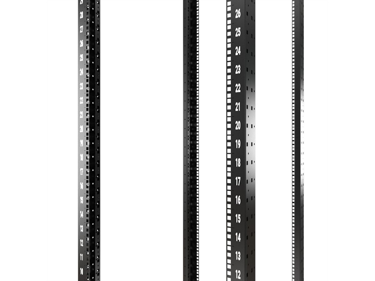SCHROFF 19'' Winkelprofil für Kabelführungsfin.