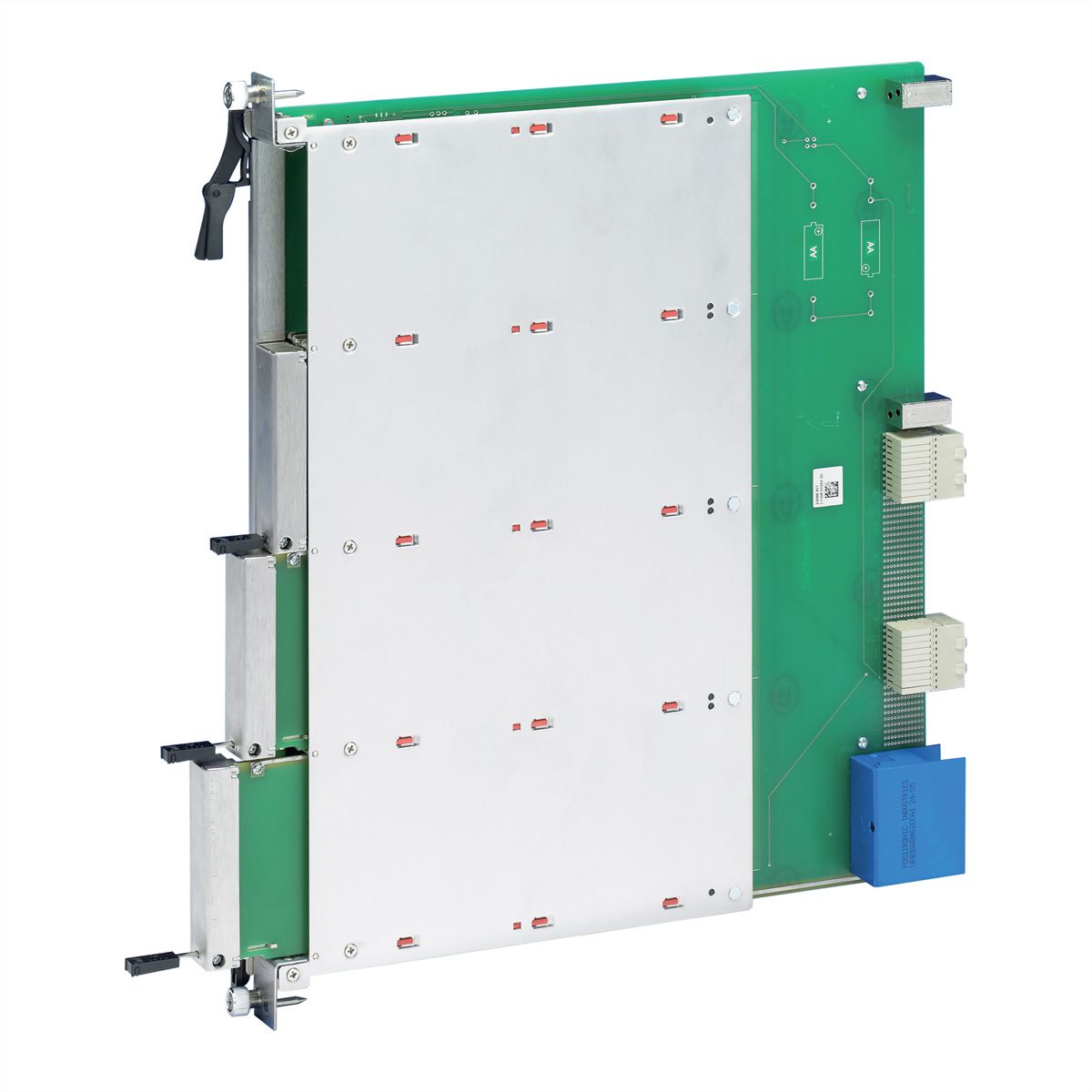 SCHROFF Carrier-Mechanik für Mid-size-AdvancedMC-Module, mit AdvancedTCA-IEA-Griff, Komplettbausatz