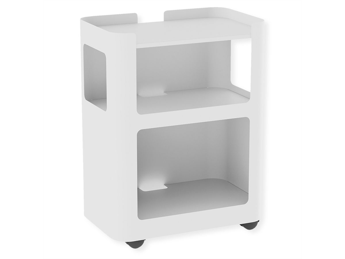 VALUE Mobiler und offener Schrank, weiß