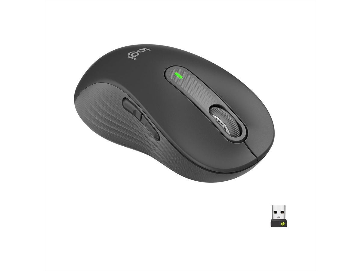 LOGITECH Signature M650 L Maus Groß Linkshänder