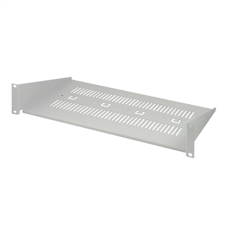 SCHROFF 19"-Geräteträger, 2 HE - 19"GERAETETRAEGER 2HE RAL7035
