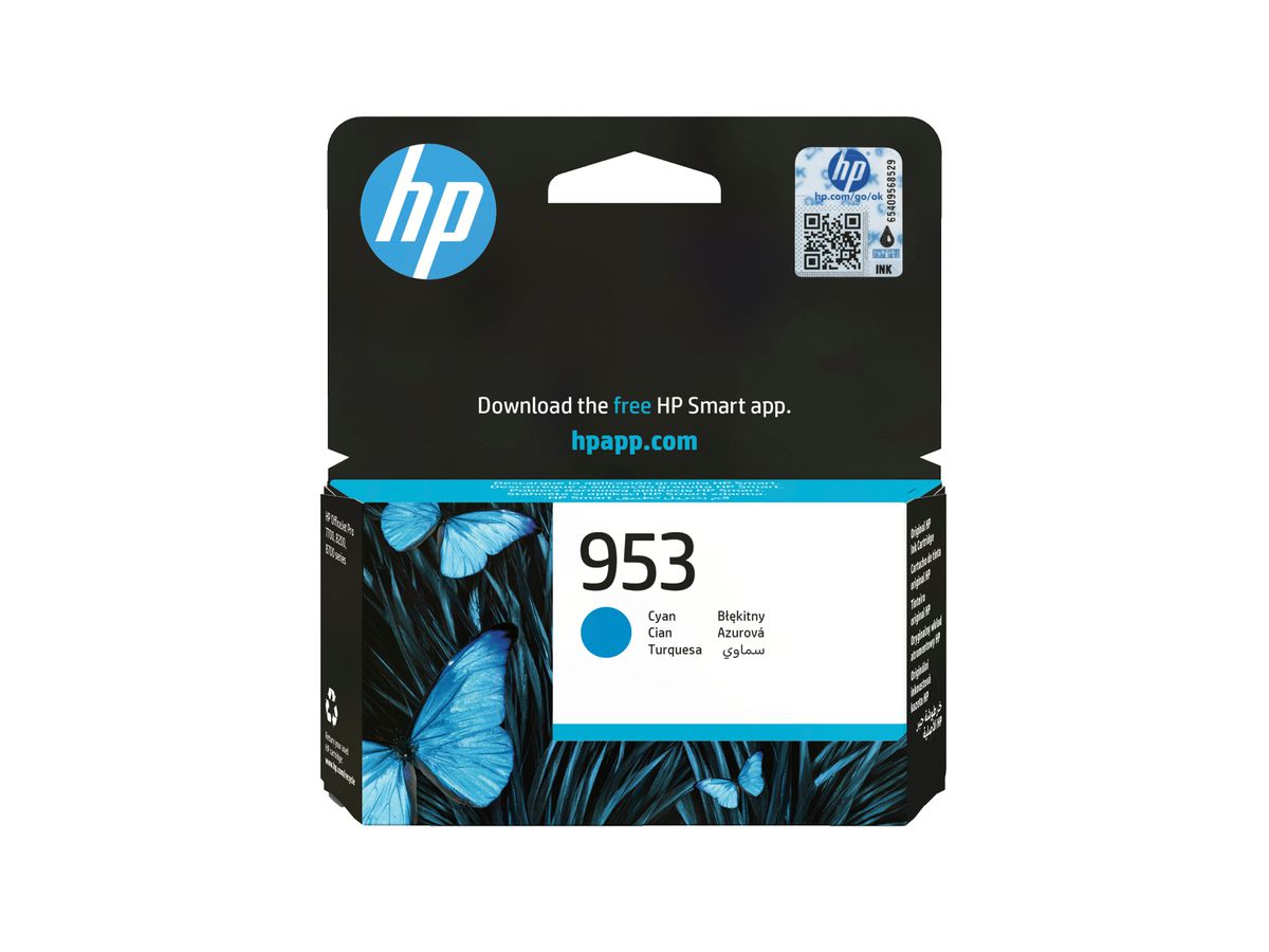 HP 953 Cyan Original Tintenpatrone
