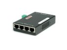 ROLINE Gigabit Ethernet PoE Injektor, 4 Ports