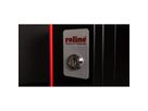 ROLINE 19-Zoll Wandgehäuse Pro 16 HE, 600x600 BxT zweiteilig schwenkbar schwarz