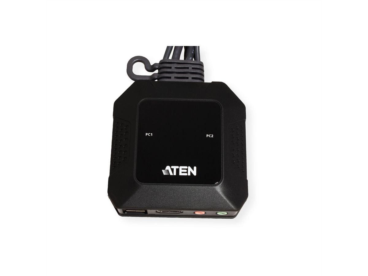 ATEN CS22H 2-Port USB 4K HDMI KVM Switch