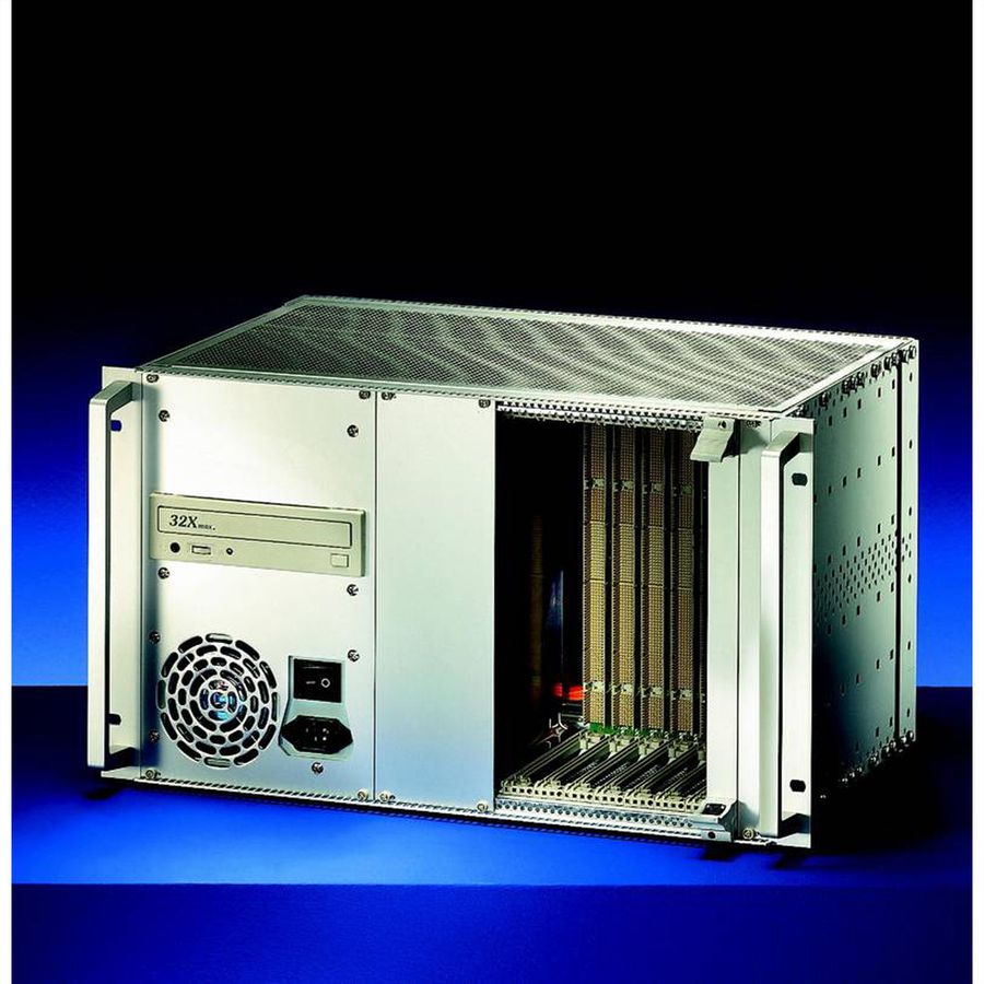 SCHROFF 6 HE, 8 Slot, mit Rear I/O - BGTR CPCI 6HE 8SLOT