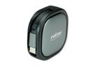 ROLINE USB 2.0 Aufrollbares Kabel, C-C ST/ST, schwarz, 1,2 m