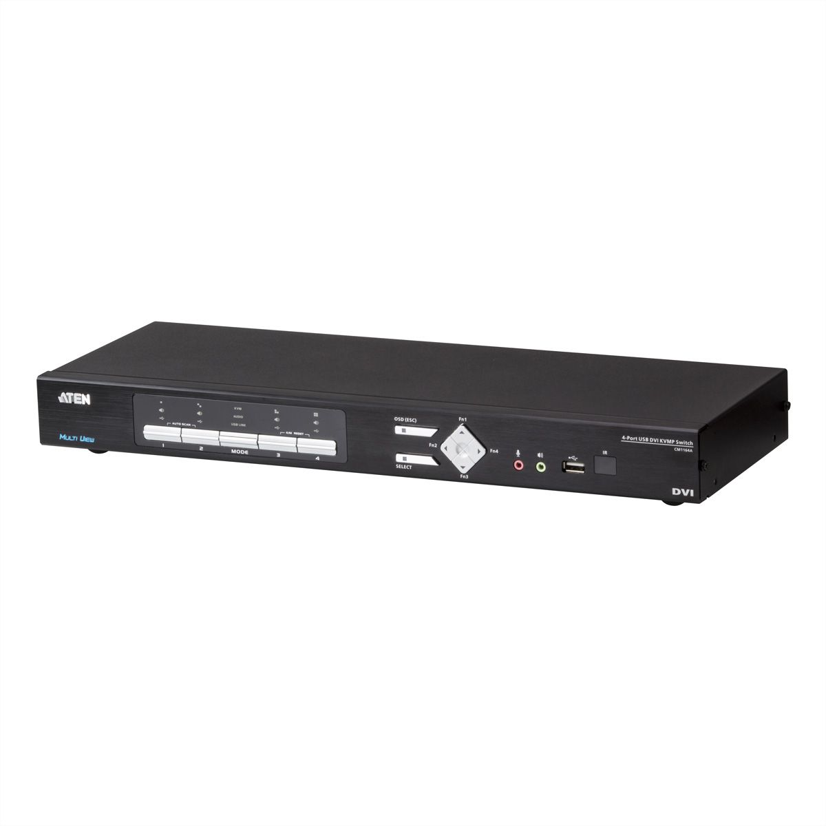 ATEN CM1164A 4-Port USB DVI Multi-View KVMP Switch