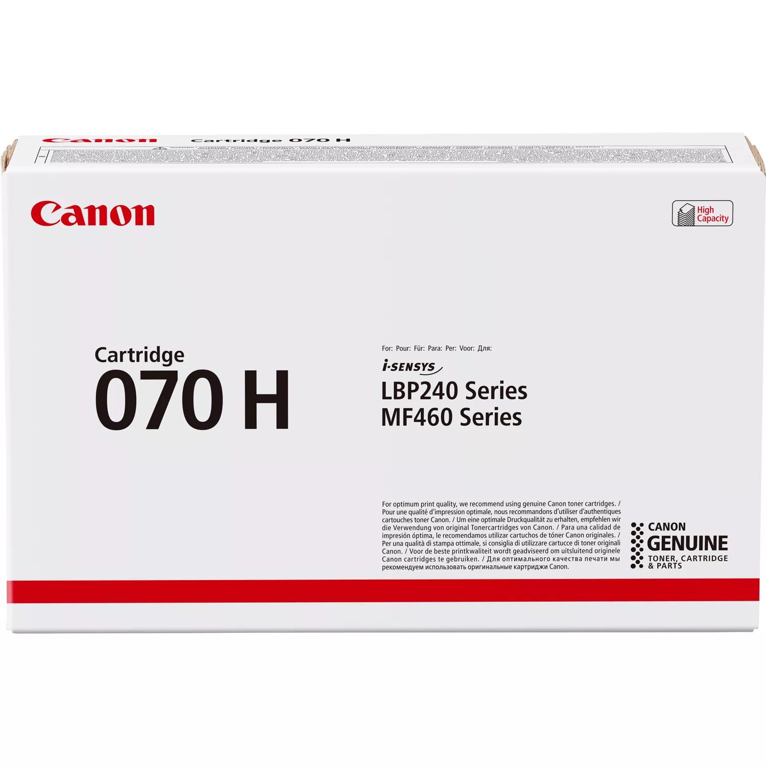 Canon 070H Tonerkartusche 1 Stück(e) Original Schwarz