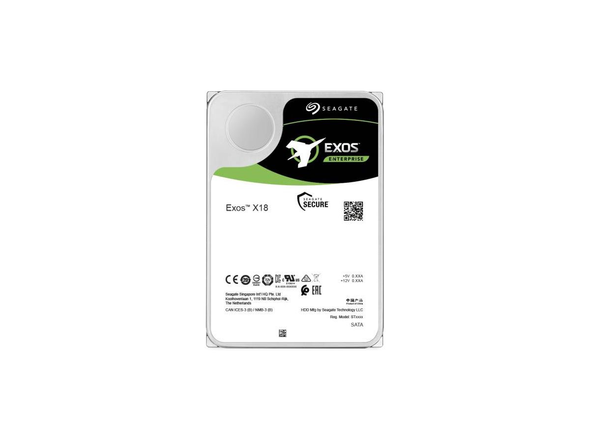 Seagate Enterprise ST18000NM000J Interne Festplatte 18 TB 7200 RPM 256 MB 3.5" Serial ATA III