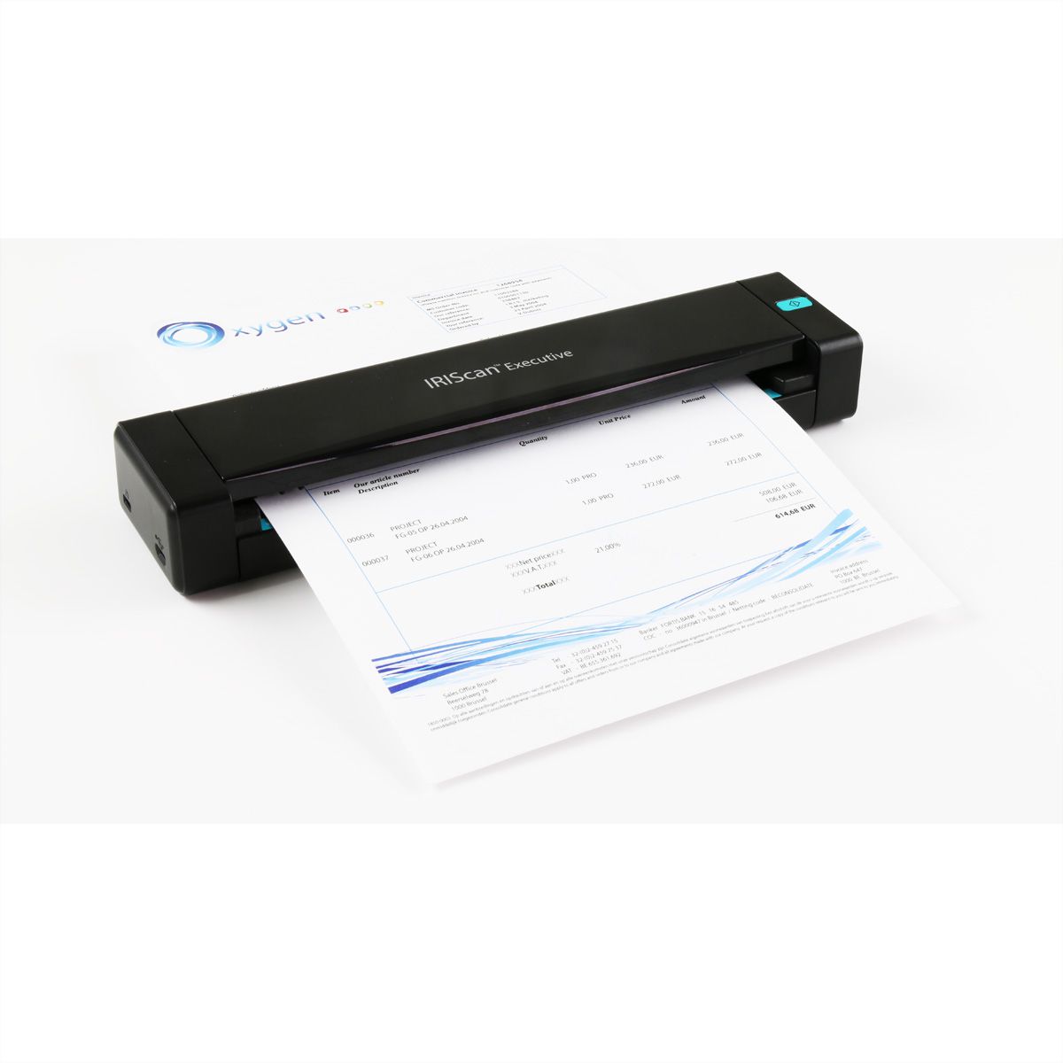 IRISCan Executive 4 Duplex 8PPM Dokumentenscanner, Mobiler Scanner mit Papiereinzug