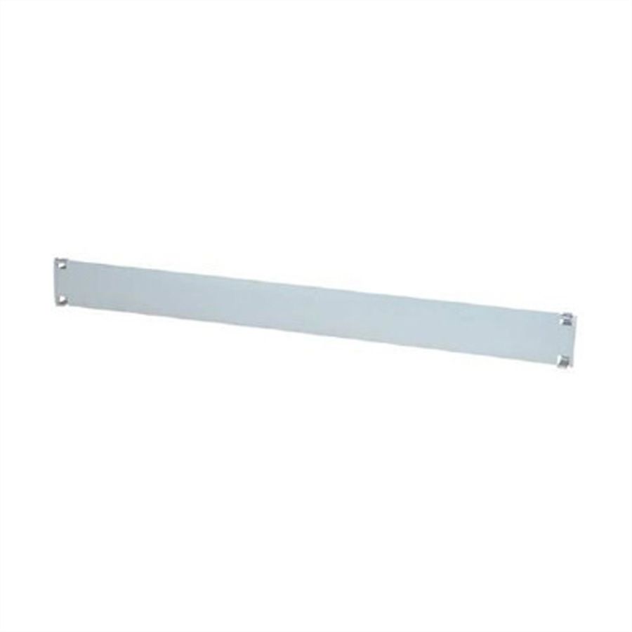 19"-Blindplatten zum Einklipsen, Kunststoff 1 HE, 10St., grau