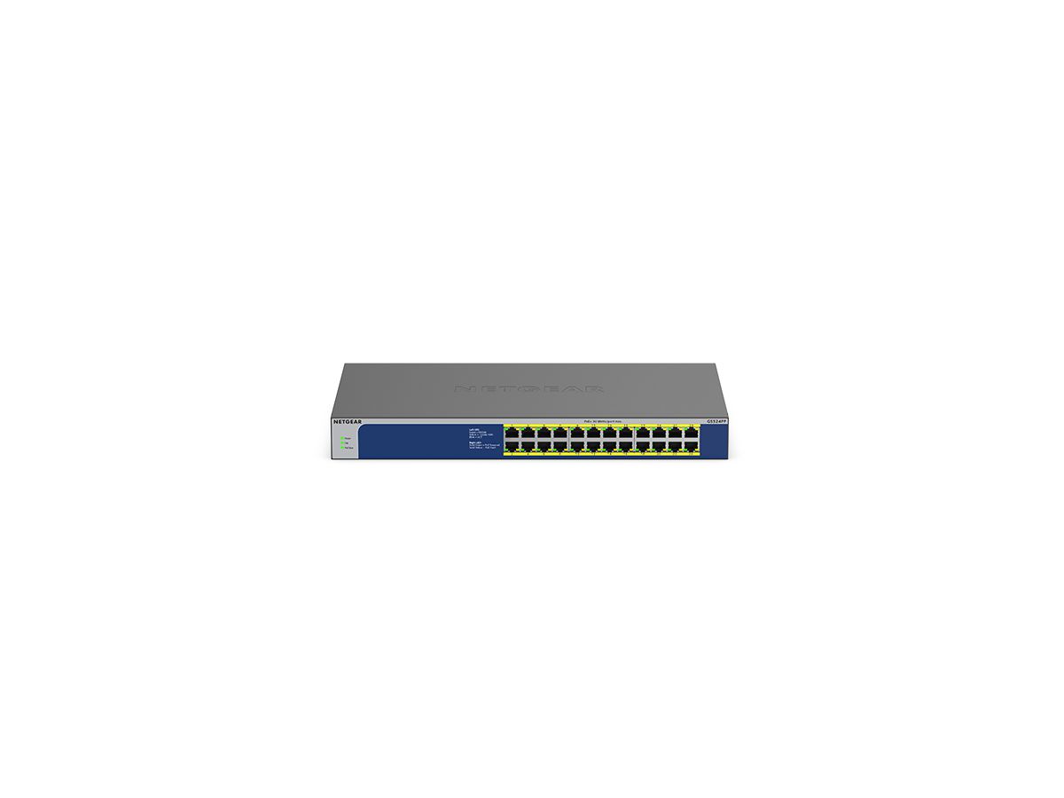 Netgear GS524PP Unmanaged Gigabit Ethernet (10/100/1000) Power over Ethernet (PoE) Grau