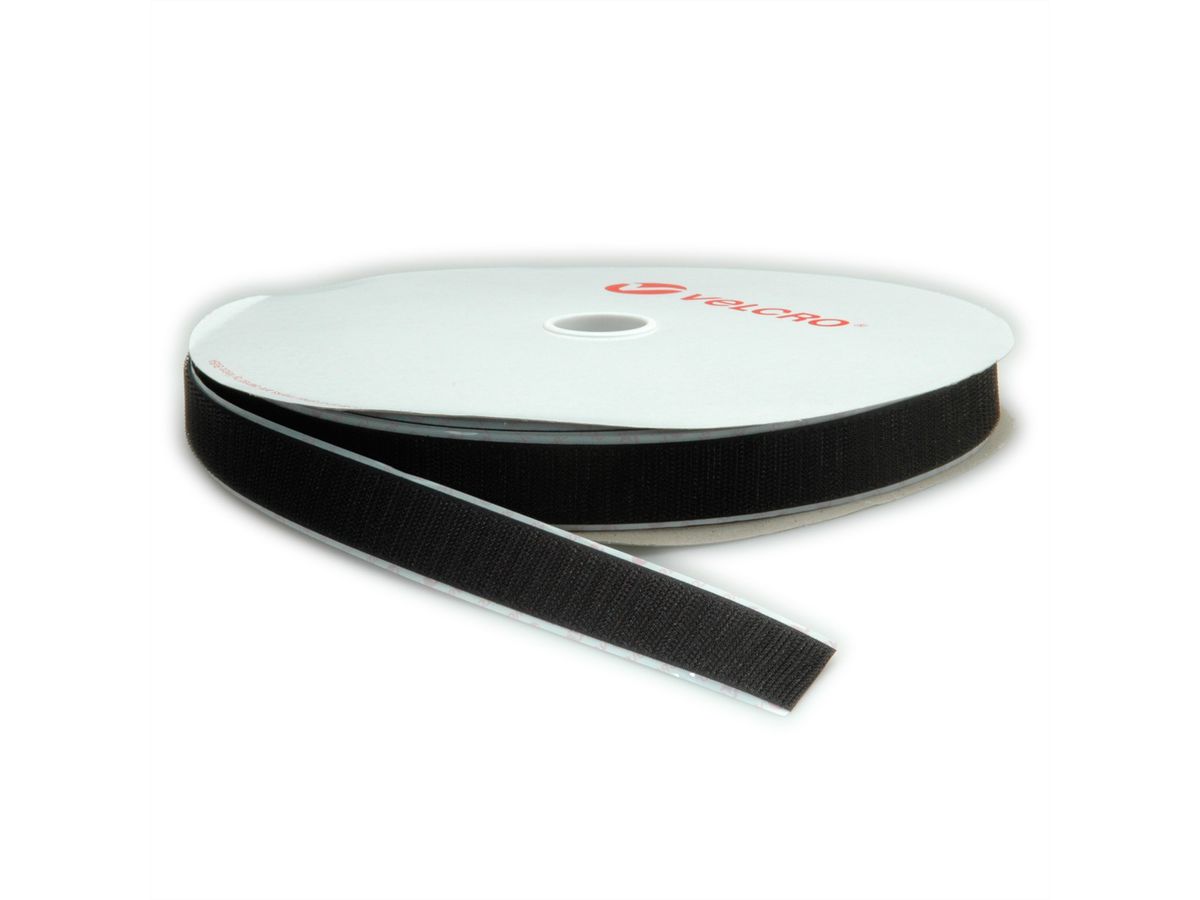 VELCRO® Hakenband L: 25m / B: 25mm, schwarz