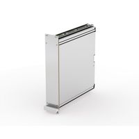 SCHROFF Kassetten PRO 6 HE-Bausätze, Frontplatte geschirmt (Textildichtung) - KAS S2 FS EMV 6HE 10TE 227T