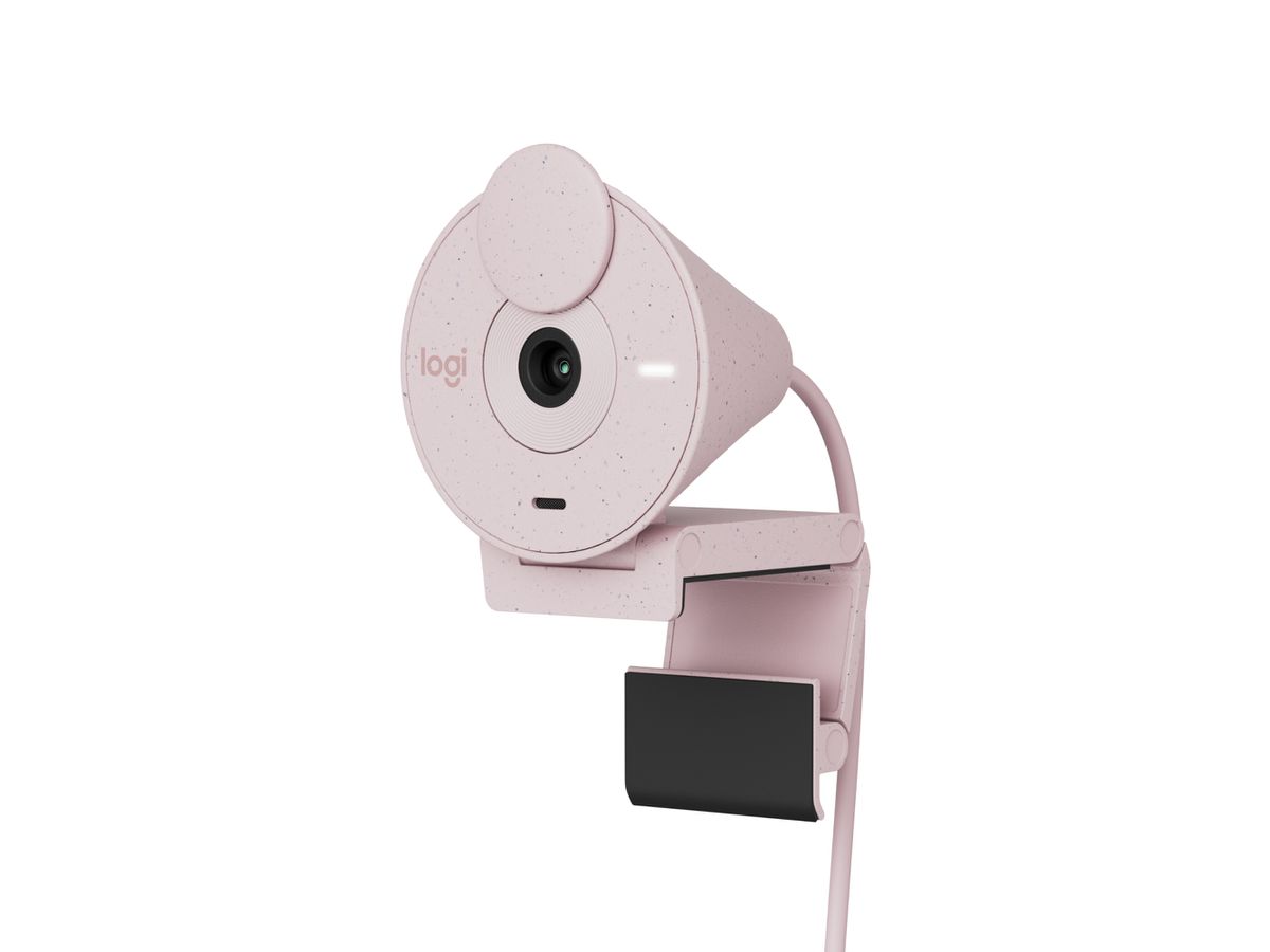 Logitech Brio 300 Webcam 2 MP 1920 x 1080 Pixel USB-C Pink