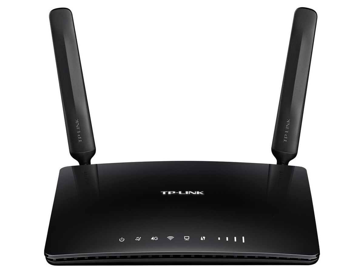 TP-Link TL-MR6400 WLAN-Router Schnelles Ethernet Einzelband (2,4GHz) 4G Schwarz