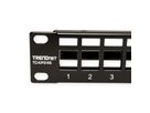 TRENDnet TC-KP24S Patch Panel, 24-Port Blank Keystone Shielded  1U