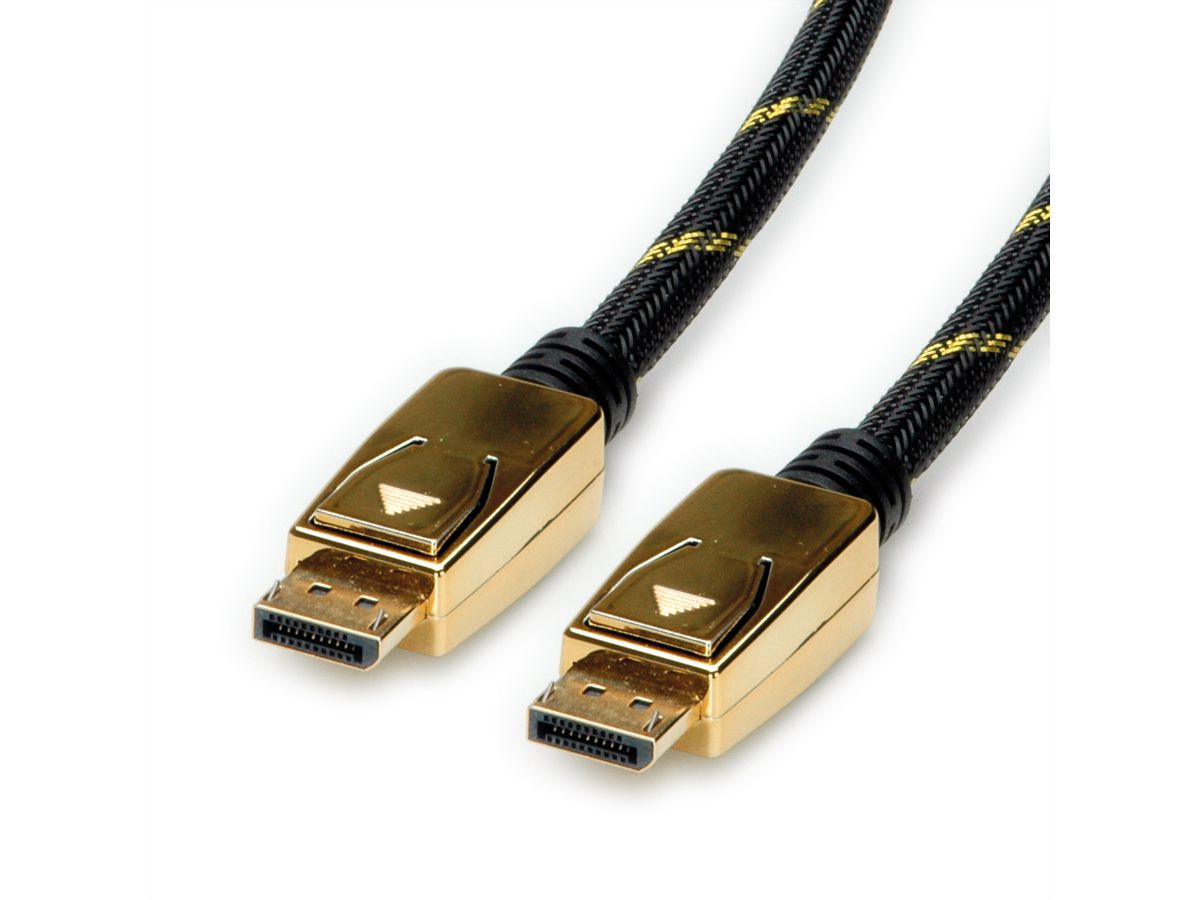 ROLINE GOLD DisplayPort Kabel, DP ST - ST, 10 m