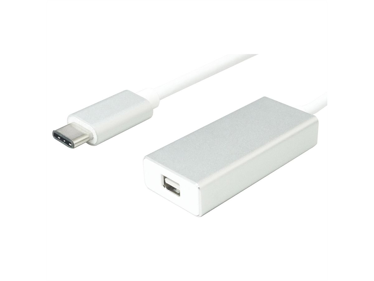 VALUE Display Adapter USB Typ C - Mini DisplayPort v1.2